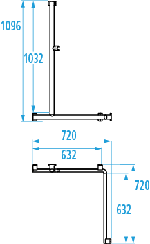 ПОРУЧЕНЬ на 2 СТЕНЫ