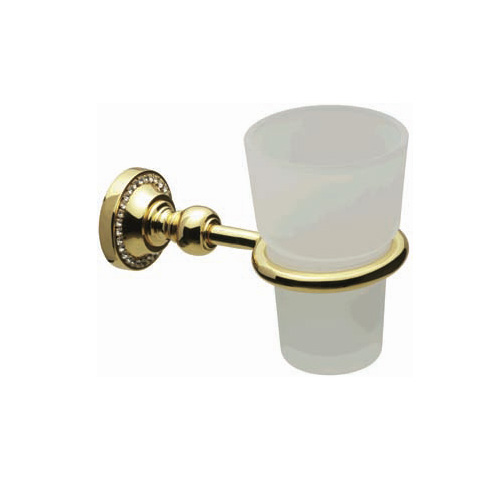 RP-3515-71-030 24K Gold-Стакан с держателем с кристаллами Swarovski Rotpunkt (Германия)