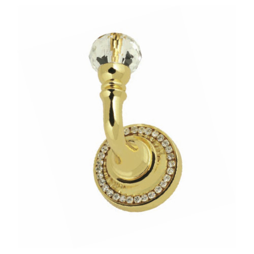 3506-71-030 24K Gold-Крючок с кристаллами Swarovski Rotpunkt (Германия)